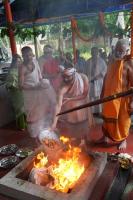 Rudra Homa (Picture Courtesy: Sanjana Hervatte Bantwal)